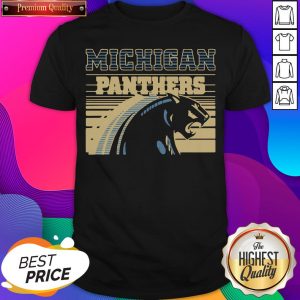 Official Michigan Panthers Football Shirt- Design By Romancetees.com