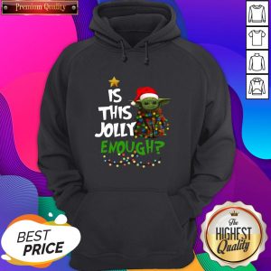 Official Santa Baby Yoda Is This Jolly Enough Christmas Hoodie- Design By Sheenytee.com