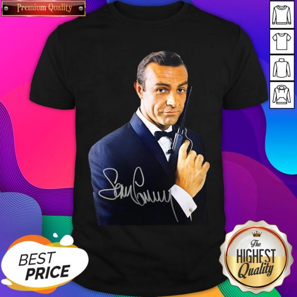 Rip Sean Connery 007 Signatures Shirt- Design By Sheenytee.com