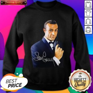 Rip Sean Connery 007 Signatures Sweatshirt- Design By Sheenytee.com