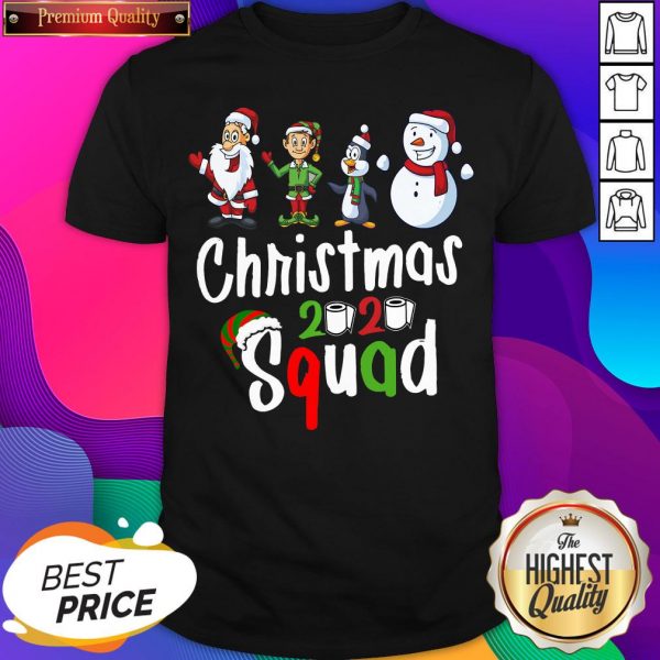 Squad Quarantine Christmas 2020 Family Matching Shirt- Design By Sheenytee.com