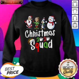 Squad Quarantine Christmas 2020 Family Matching Sweatshirt- Design By Sheenytee.com