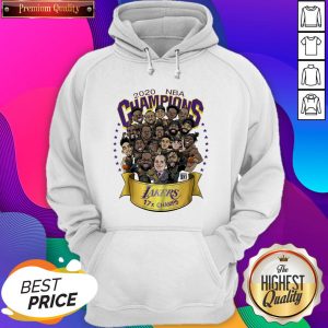 Top 2020 Nba Champions Los Angeles Lakers 17 Champs Cartoon Hoodie- Design By Sheenytee.com