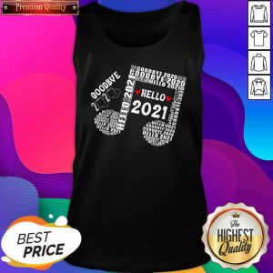 Bye 2020 Hello 2021 New Years Heart Music Note Tank Top- Design By Sheenytee.com