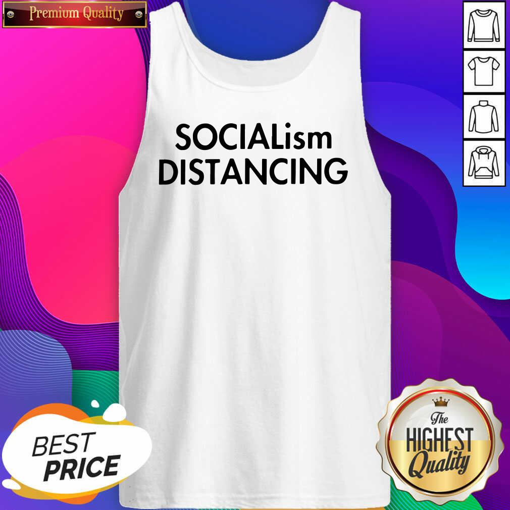  Socialism Distancing Tank Top- Design By Sheenytee.com