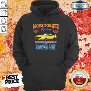 Classic Muscle Car Torque Garage Hot Rod Hoodie- Design By Sheenytee.com