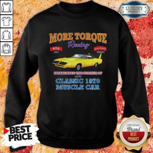 Classic Muscle Car Torque Garage Hot Rod Sweatshirt- Design By Sheenytee.com