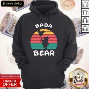 Baba Bear Disney Vintage Retro Hoodie- Design By Sheenytee.com