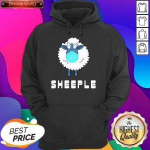 Lamb Face Mask Sheep Hoodie- Design By Sheenytee.com
