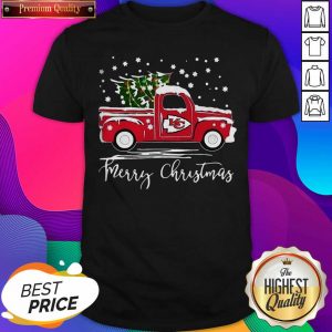 Merry Christmas Kansas City Chiefs Truck Shirt- Design By Sheenytee.com