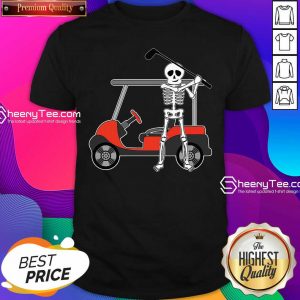 Skeleton Play Golf Shirt- Design By Sheenytee.com