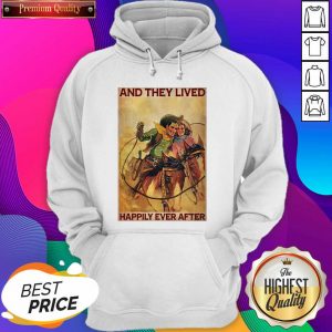 Cowboys Horse Rodeo Couple And They Lived Happily Ever After Hoodie- Design By Sheenytee.com