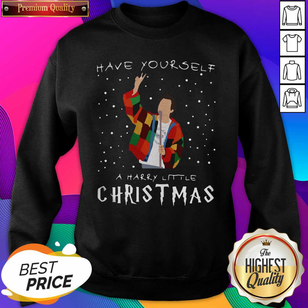  2020 Harry Styles Have Yourself A Harry Little Christmas Sweatshirt- Design By Sheenytee.com