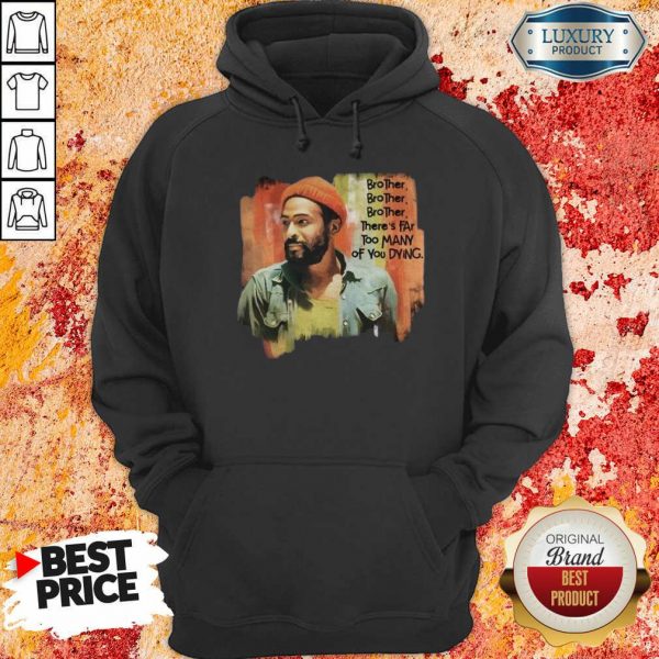 Marvin Gaye Black Lives Matter Hoodie- Design By Sheenytee.com