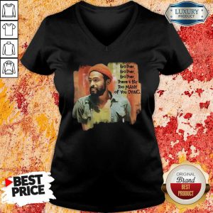 Marvin Gaye Black Lives Matter V-neck- Design By Sheenytee.com