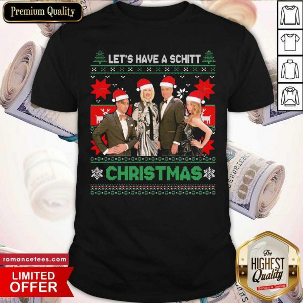 Schitt’s Creek Characters Let’s Have A Schitt Christmas Shirt- Design By Sheenytee.com