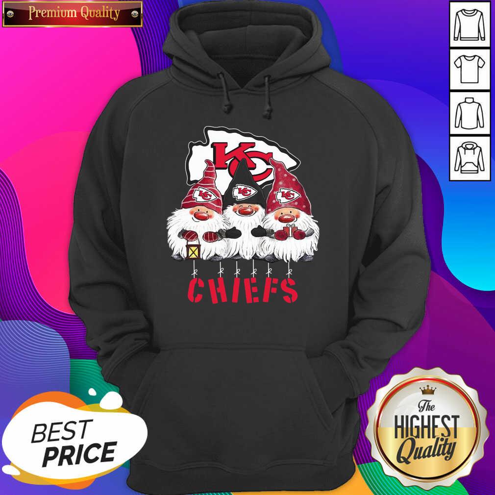 Chiefs Hanging With Gnomies Christmas Hoodie- Design By Sheenytee.com