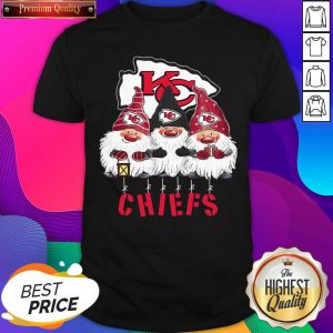 Chiefs Hanging With Gnomies Christmas Shirt- Design By Sheenytee.com