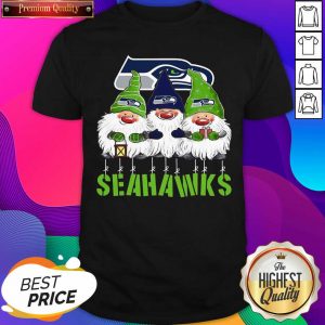 Gnomies Seattle Seahawks Christmas Shirt- Design By Sheenytee.com