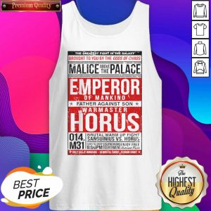 Malice Above The Palace Horus Emperor Tank Top- Design By Sheenytee.com