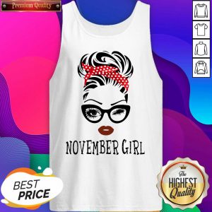 November Girl Tank Top- Design By Sheenytee.com