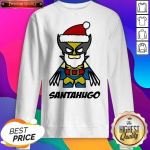 Santa Hugo Sweatshirt- Design By Sheenytee.com