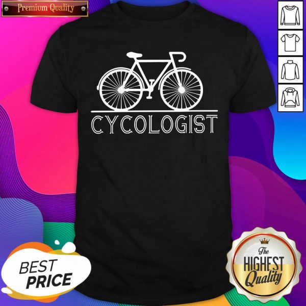 The Bicycle Cycologist Shirt- Design By Sheenytee.com