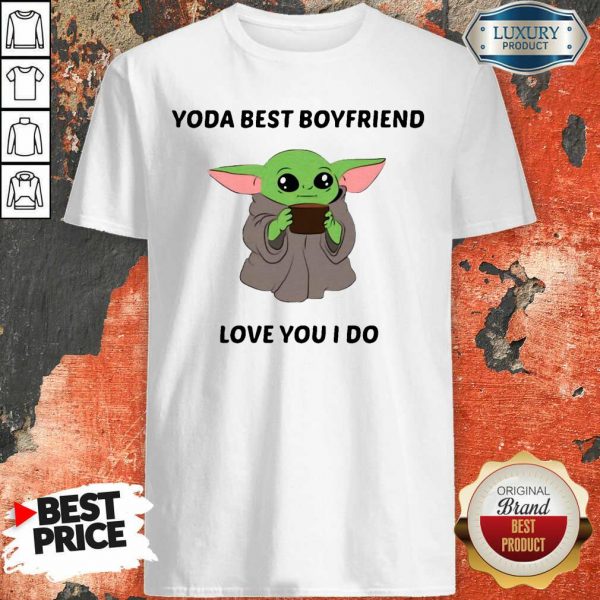 Baby Yoda Best Boyfriend Love You I Do Shirt- Design By Sheenytee.com