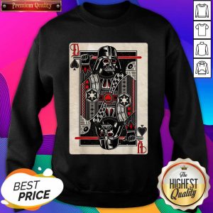 Star Wars Darth Vader King Of Spades Graphic Sweatshirt- Design By Sheenytee.com