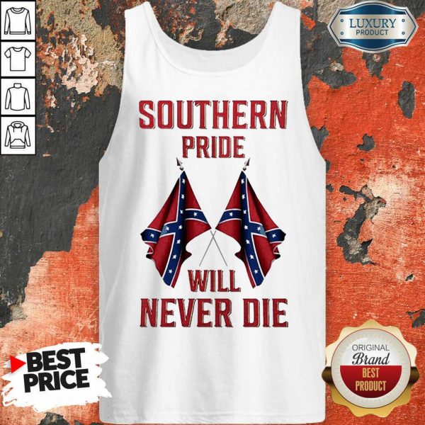 Angry Pride 2 Will Never Die Flag US Tank Top