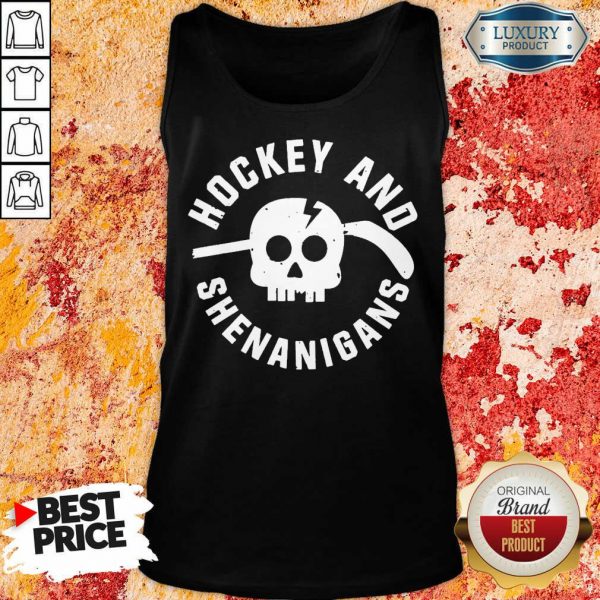 Cheated Hockey And 15 Shenanigans Tank Top
