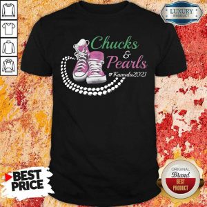Hurt Kamala Harris Chucks And Pearls 1908 Shirt