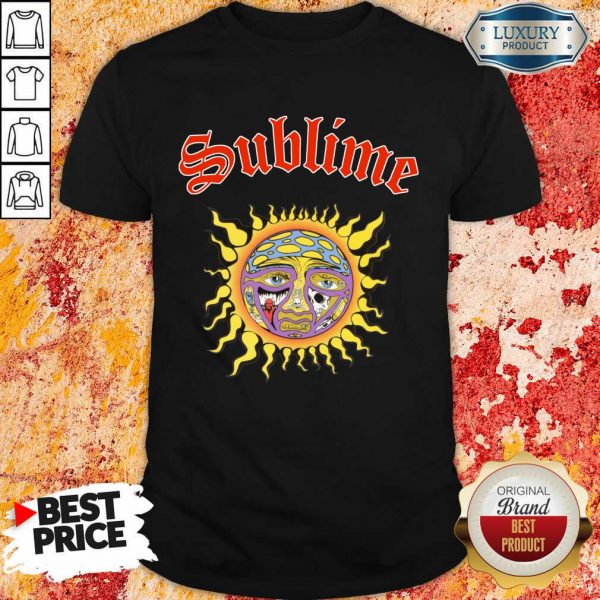 Intrigued Sublime 1 Sun Shirt - Design by Sheenytee.com