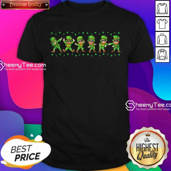 Leprechauns 6 Dancing St Patricks Day Shirt - Design by Sheenytee.com
