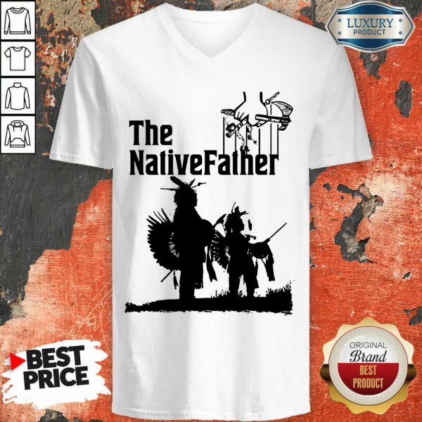 The Native Father V-neck