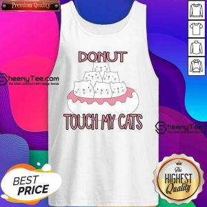 Donut Touch My Cats Tank Top