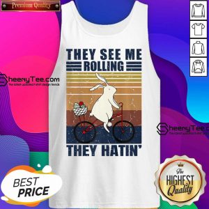 They See Me Rolling They Hatin' Rabbit Tank Top