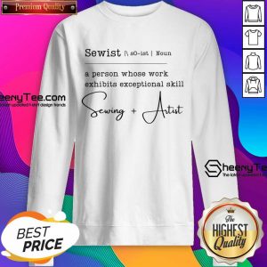 Define Sewist Sewing Artist Sweatshirt