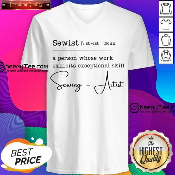 Define Sewist Sewing Artist V-neck