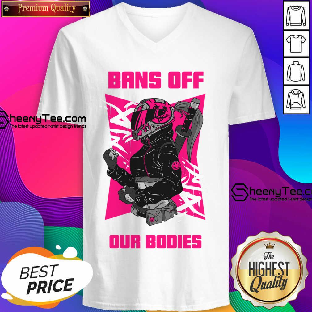 Bans Off Our Bodies V-neck