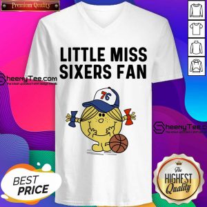 Little Miss Sixers Fan V-neck