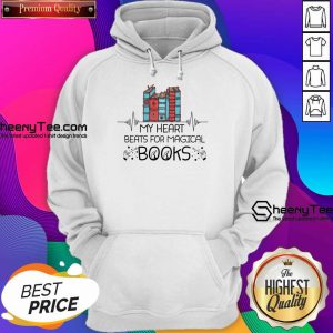 My Heart Beats For You Magical Books Hoodie