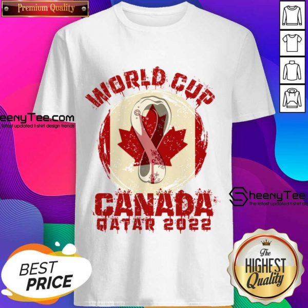 World Cup Canada Quatar 2022 Shirt