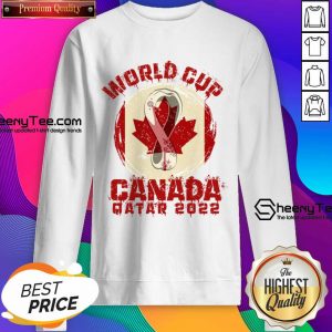 World Cup Canada Quatar 2022 Sweatshirt