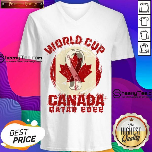 World Cup Canada Quatar 2022 V-neck